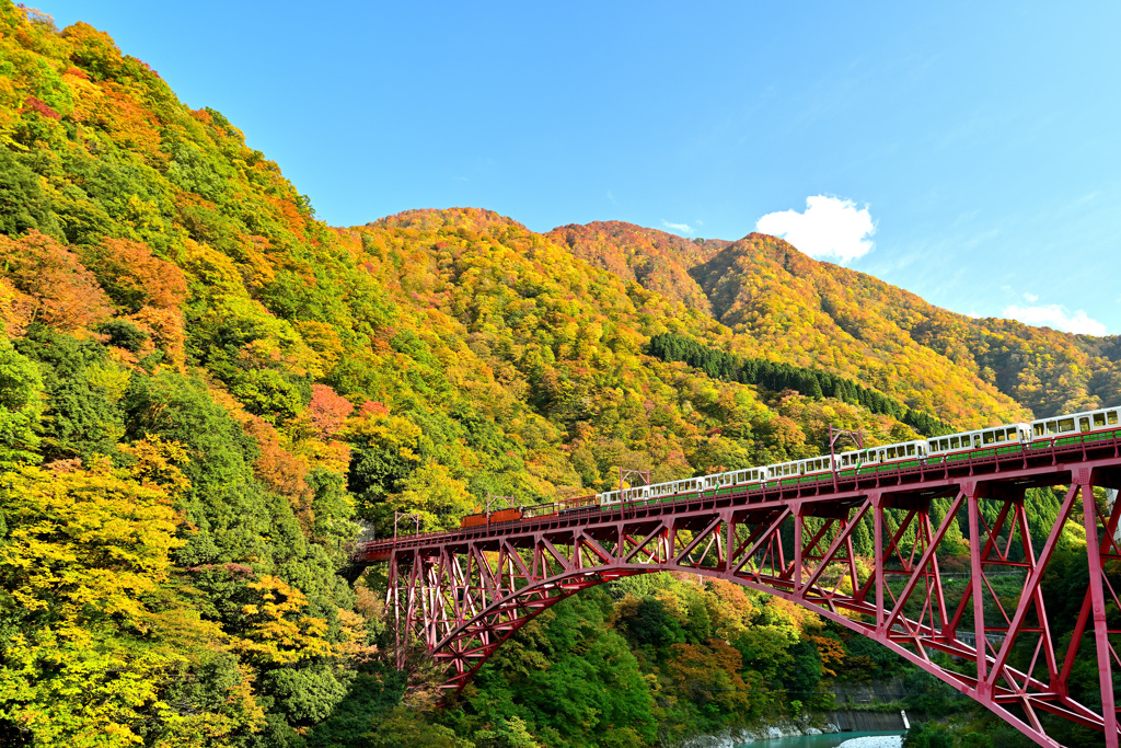 黒部峡谷トロッコ電車