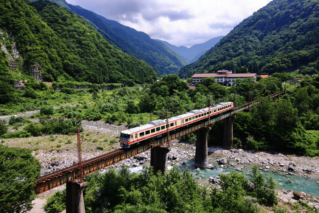 避暑地への鉄道