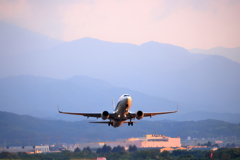 夕刻富山最終便