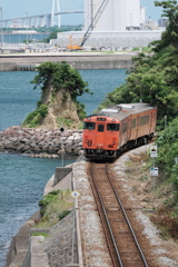 雨晴海岸風景