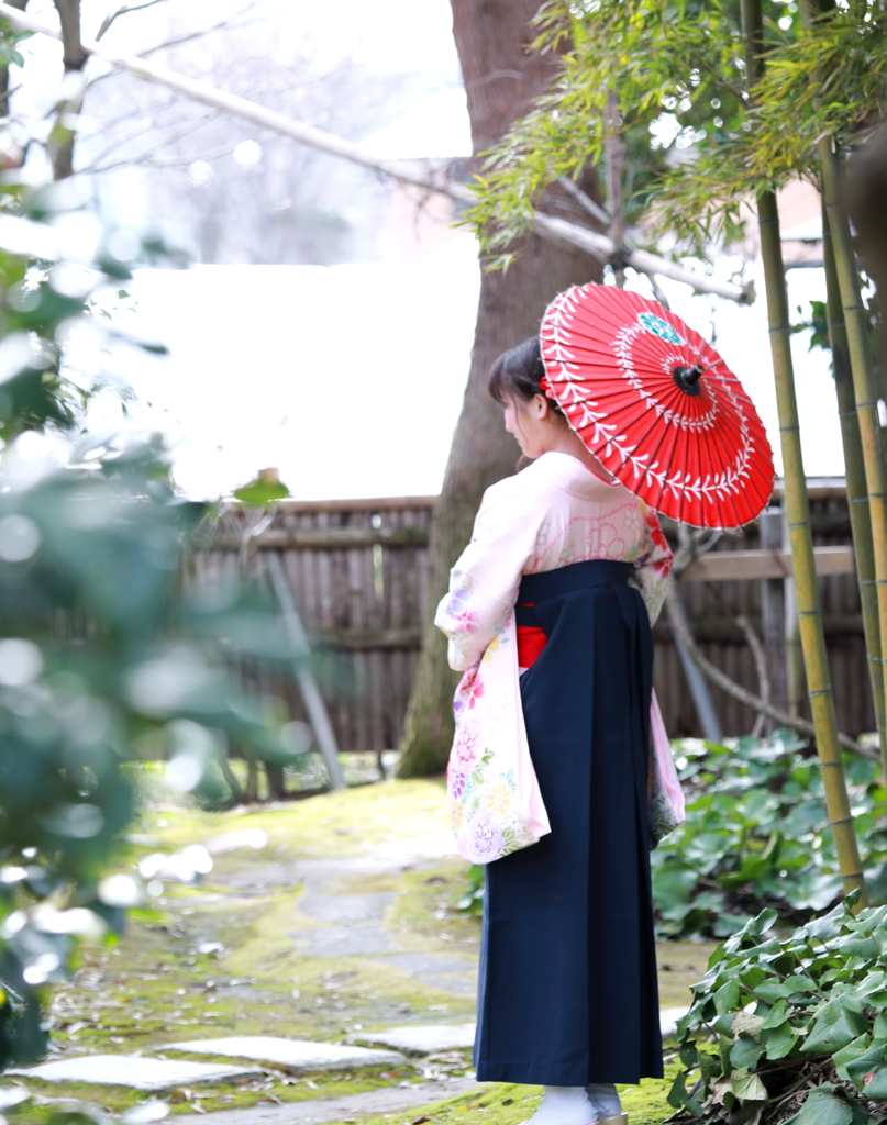 和風なコスプレさん