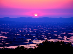 夕刻散居村