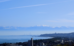 穏やかな富山湾の朝
