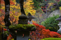 那谷寺～灯篭の庭
