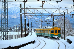 冬山からラクダ到着