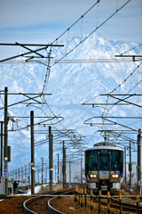 あいの風とやま鉄道立山連峰