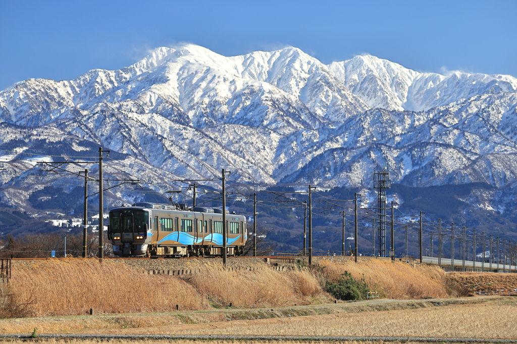 あいの風とやま鉄道風景