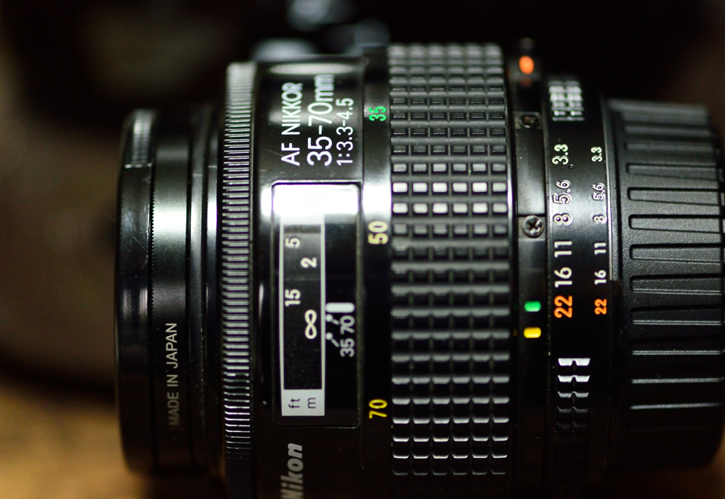 僕に原点　F401とキットレンズ