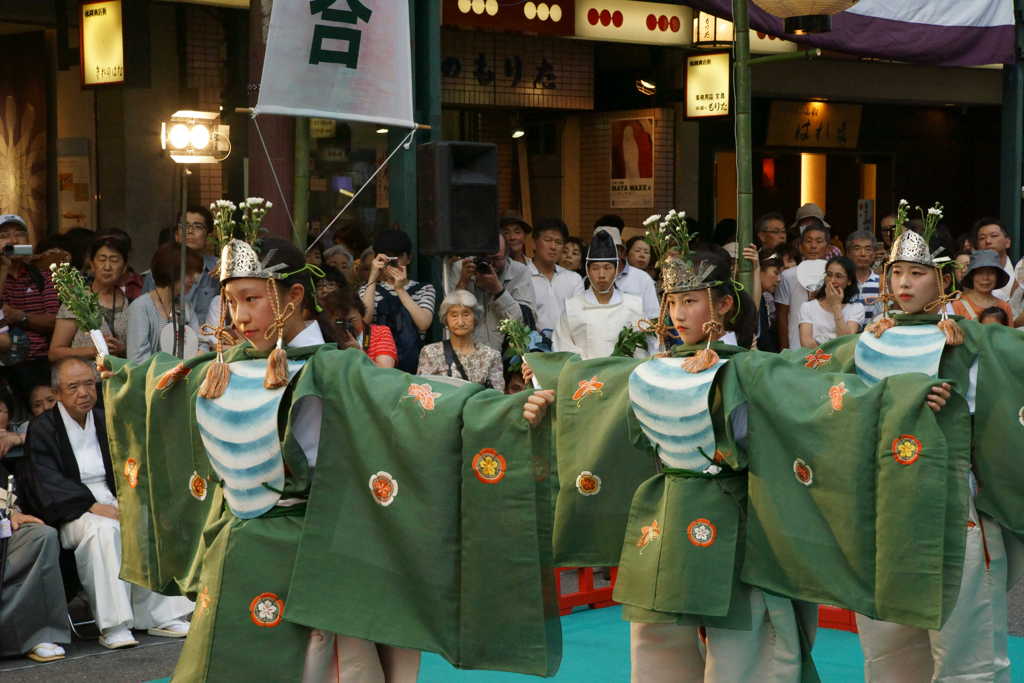 祇園祭　宵山　宵宮神賑奉納　舞楽　Ａ