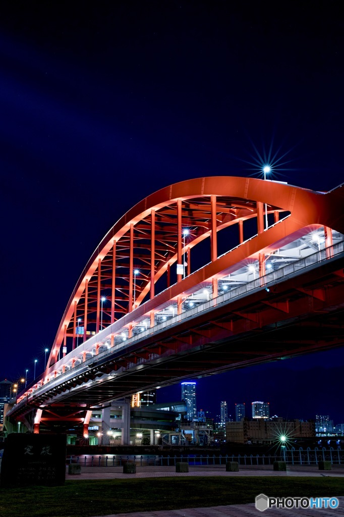 迫力満点！神戸大橋！
