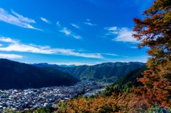 郡上八幡城からの眺め