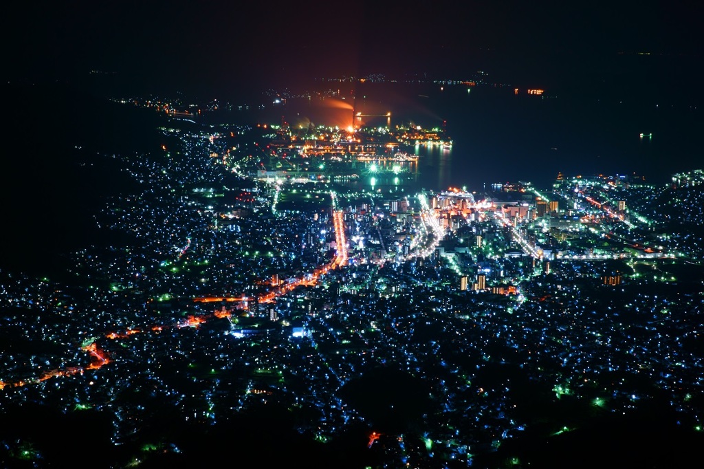呉市の夜景