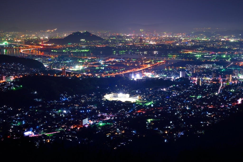 広島市の夜景②