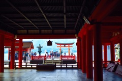 厳島神社からの景色