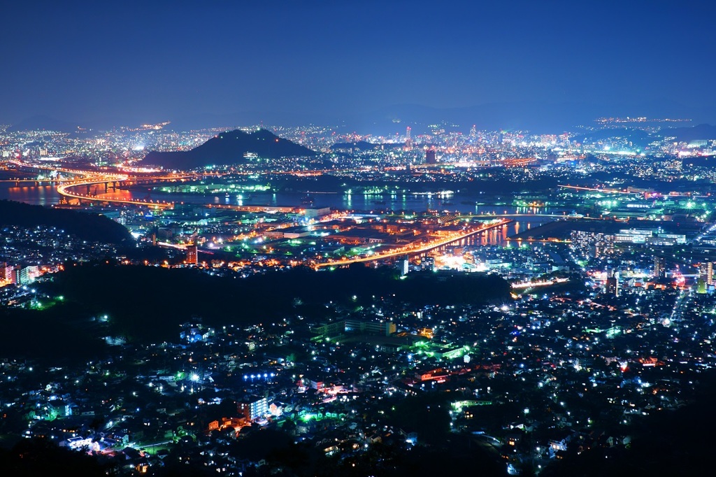 広島市の夜景①