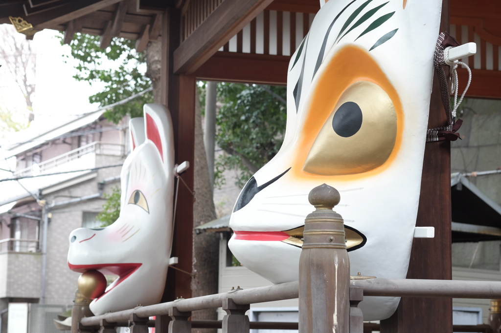 お狐様