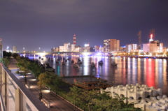 新潟の夜（信濃川）