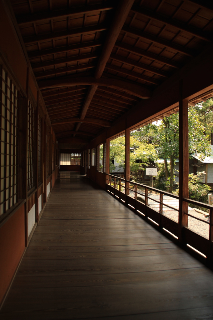 市島邸（渡り廊下）