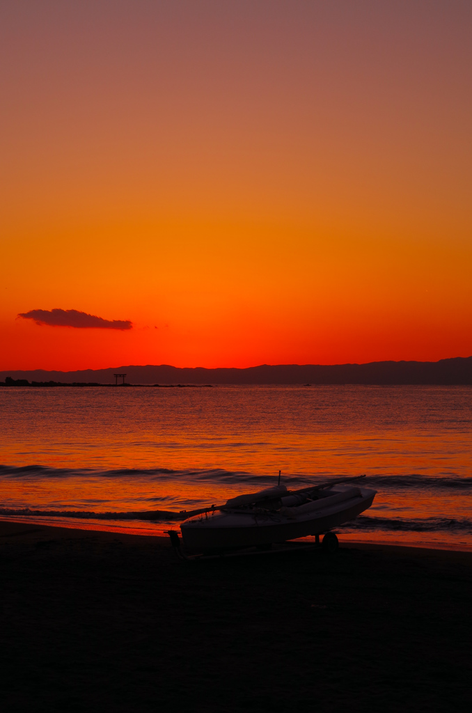 Sunset of Hayama 4