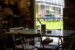 個性的な店内