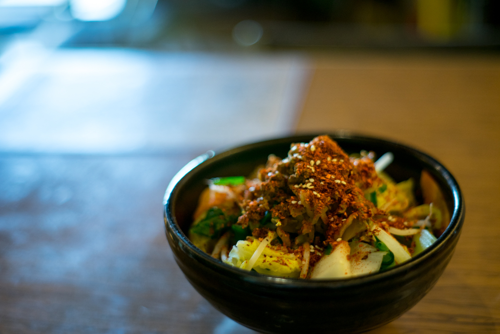 汁なし坦々麺が登場