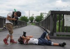 そんなに　兄ぃにが好きなのか？笑