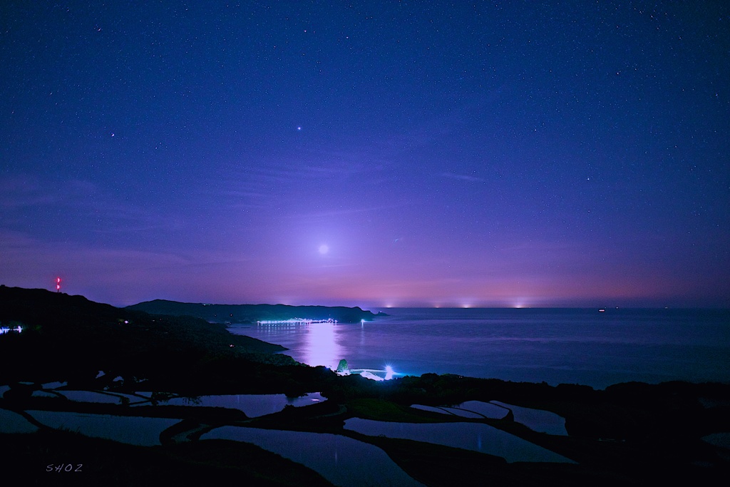 Starry Sky 東後畑 棚田