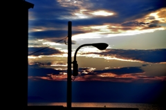 夕方