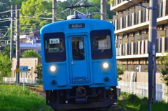 なぜかこのブルーな車両が好きなんです