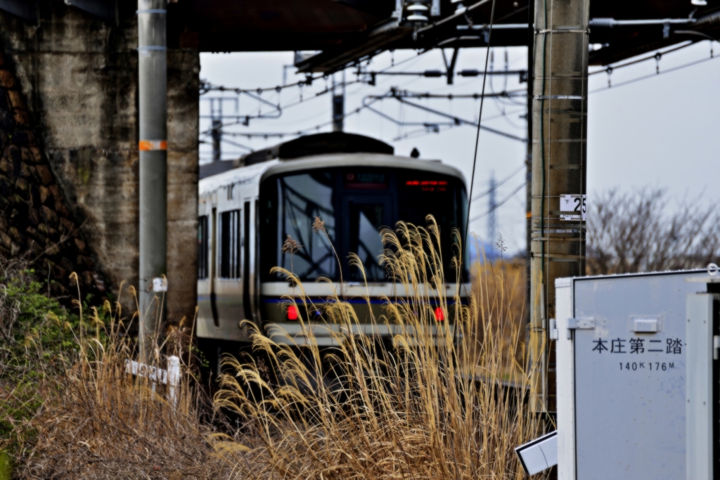 JR 大和路線　　郡山付近