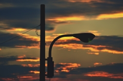 夕方