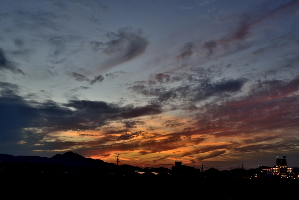 昨日の空