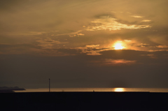 夕日