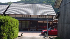 熊川宿の町並みにて