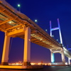 Bay Bridge dyed