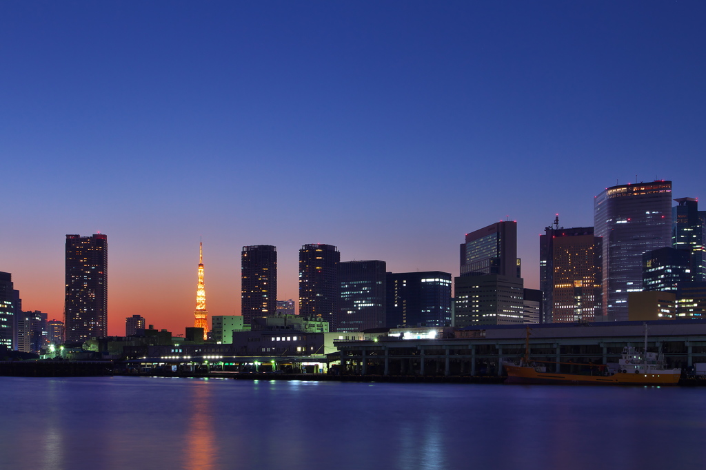 Tokyo Tower in the Magic Hour