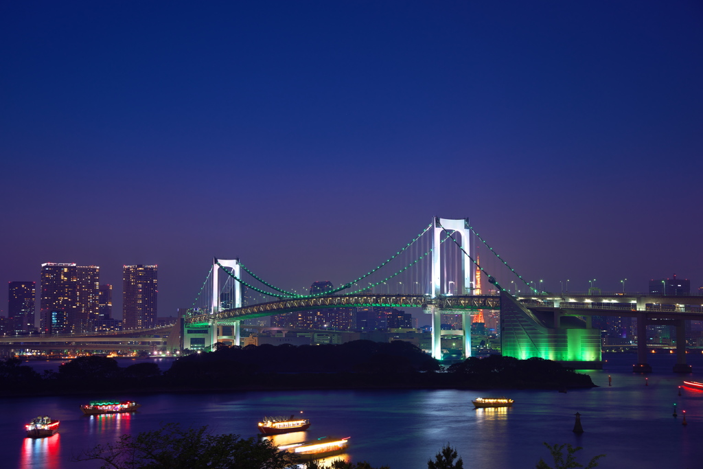 Odaiba in early summer