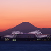 Mount Fuji and Gate Bridge