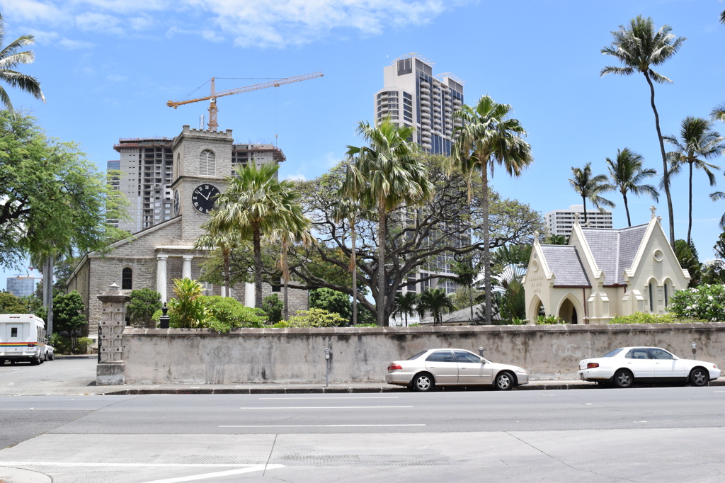 ハワイの街並み