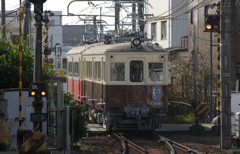 レトロ電車、さようなら。
