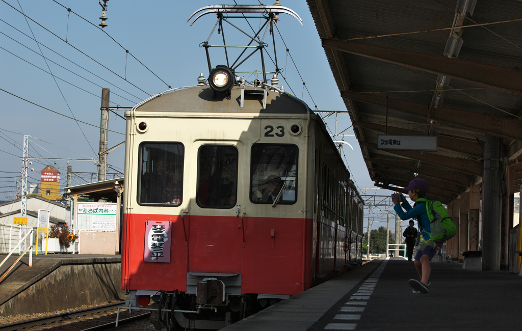 レトロ電車、キター！