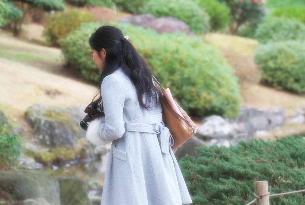 カメラ女子