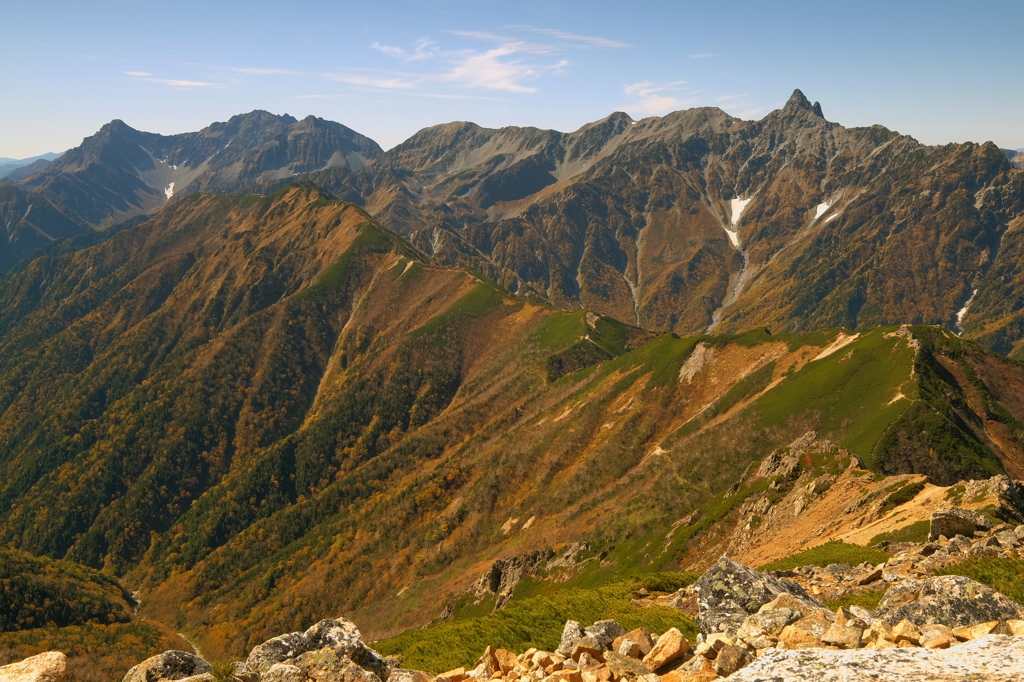 槍・穂高連峰