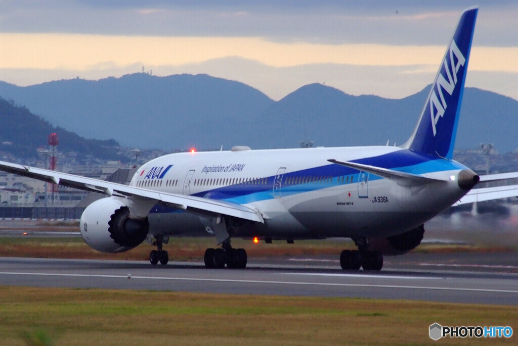 11月の翼✈Boeing 787-9 