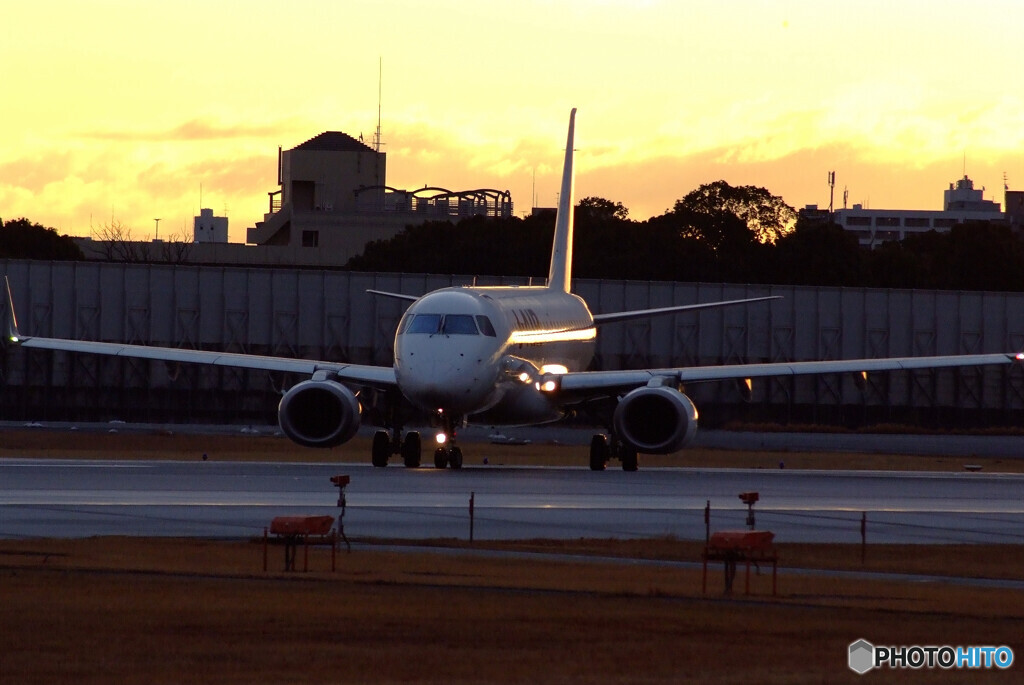 February morning★Embraer 190