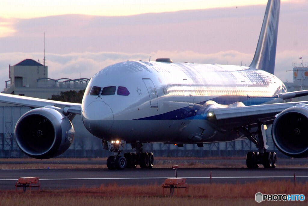 December Morning✈Boeing787