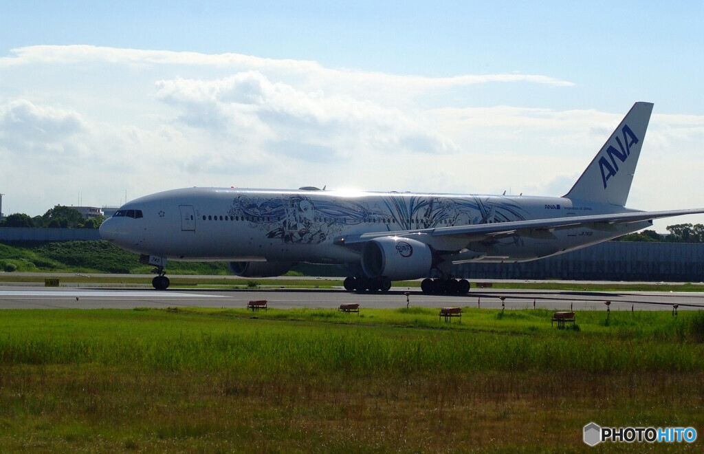 August morningⅣ✈Boeing777-200