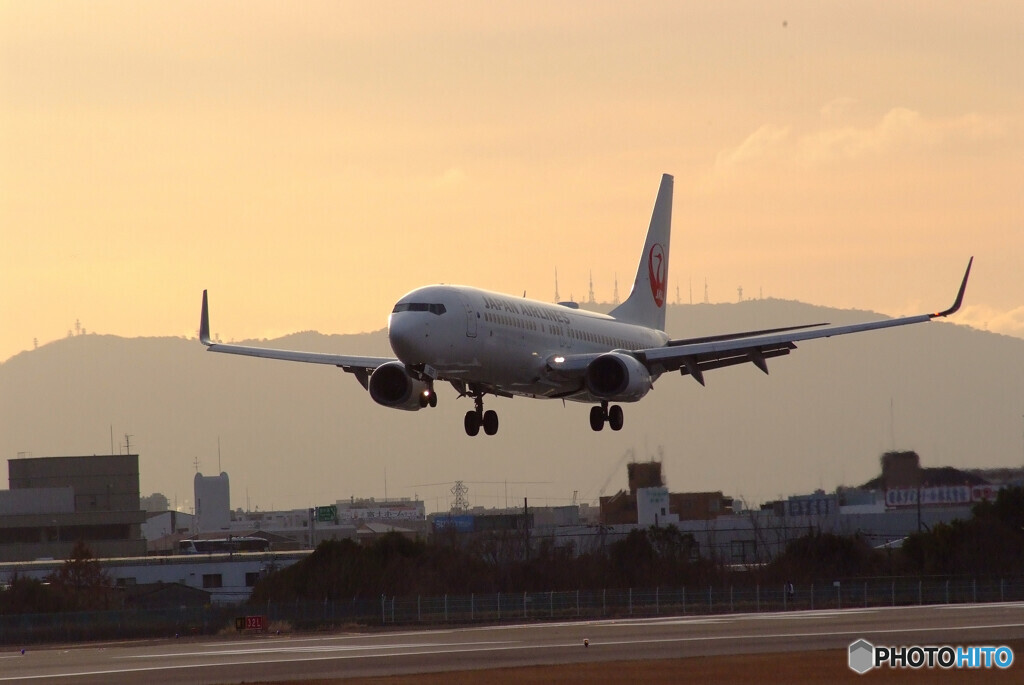 雛月の朝✈Boeing737-800