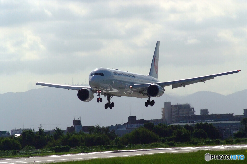 ９月の翼✈Boeing767-300