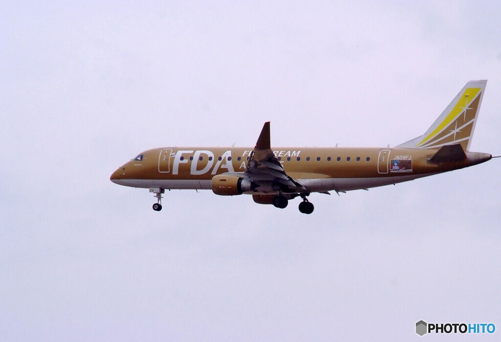 見上げれば★Embraer 175 (JA09FJ)
